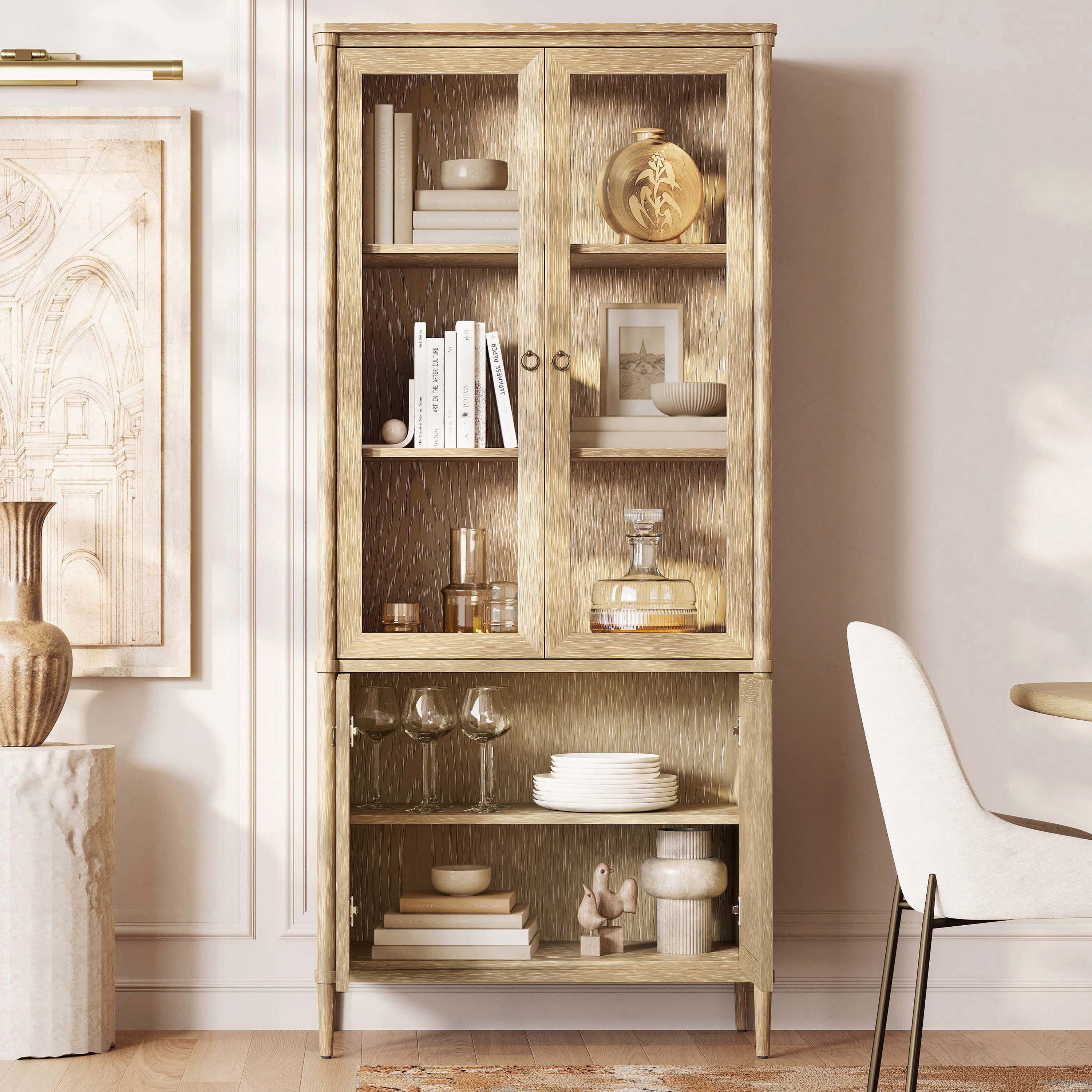 Maison Bookcase with Cabinet