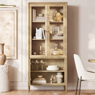 Maison Bookcase with Cabinet 36"W