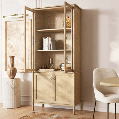 Maison Bookcase with Cabinet 36"W