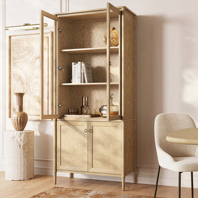 Maison Bookcase with Cabinet 36"W