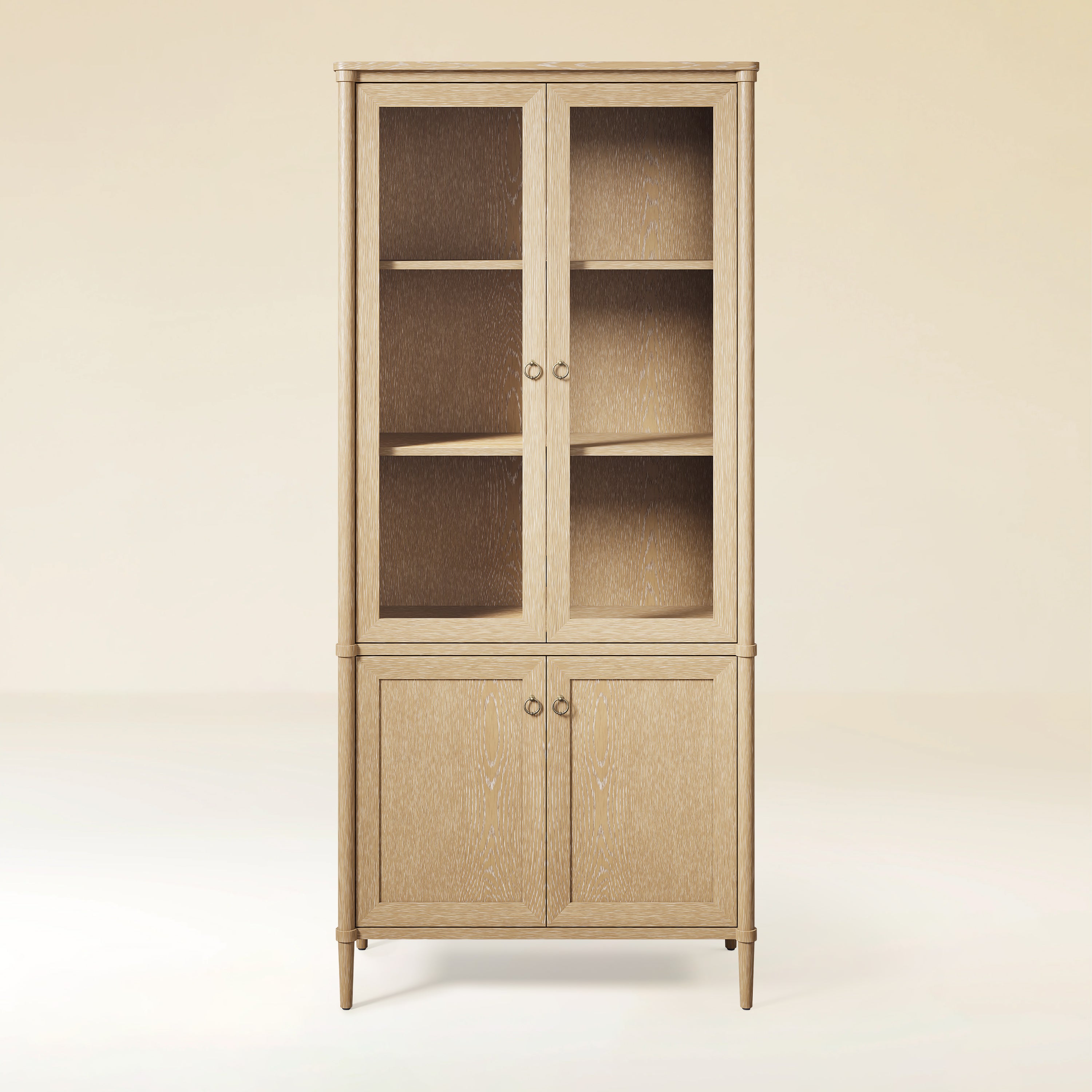 Maison Bookcase with Cabinet 36"W