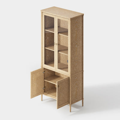 Maison Bookcase with Cabinet 36"W