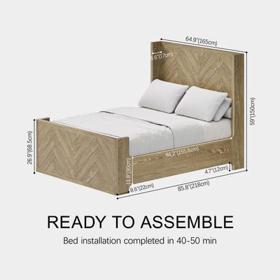 Ridgemont Bed 65" W