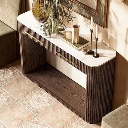 Riley Sintered Stone Console Table 47"W