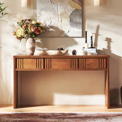 Dorian Oak Console Table 59"