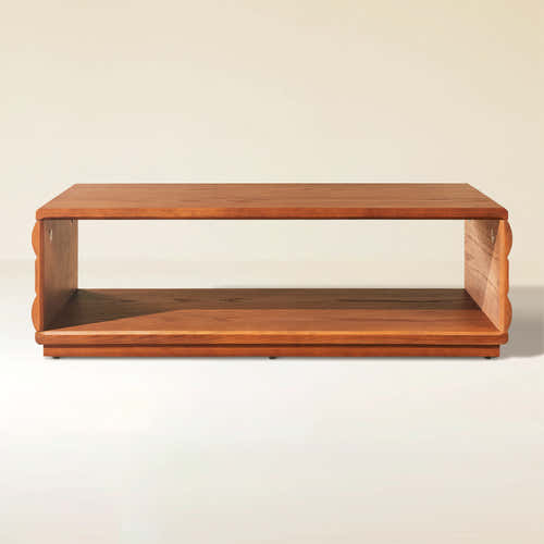 Terra Cube Emboss Coffee Table 46”