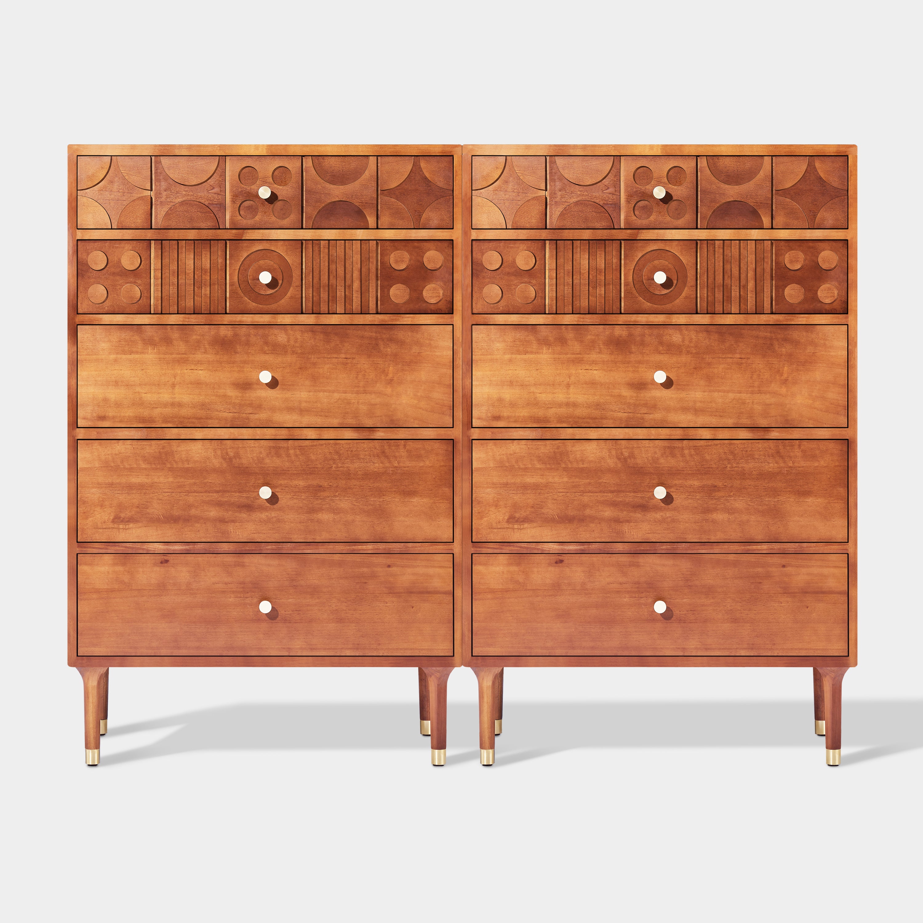 Rive Gauche Poplar Solidwood Drawer 63"W