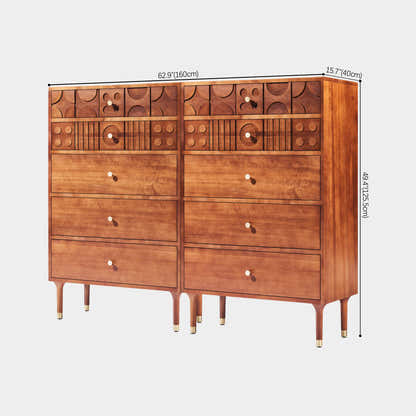 Rive Gauche Poplar 62.9" Solidwood Sideboard