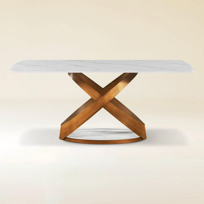Koda Sintered Stone Rectangular Dining Table 71"