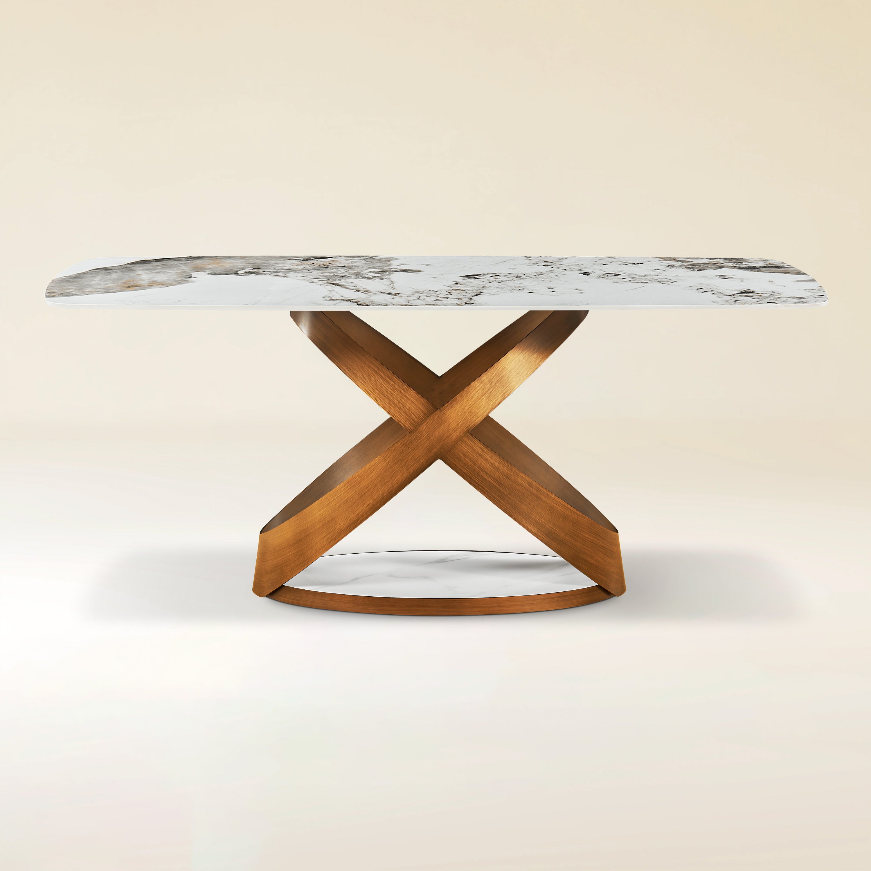 Koda Sintered Stone Rectangular Dining Table 71"