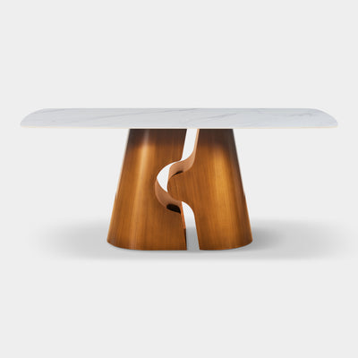 Synergy Sintered Stone Rectangular Dining Table 71"