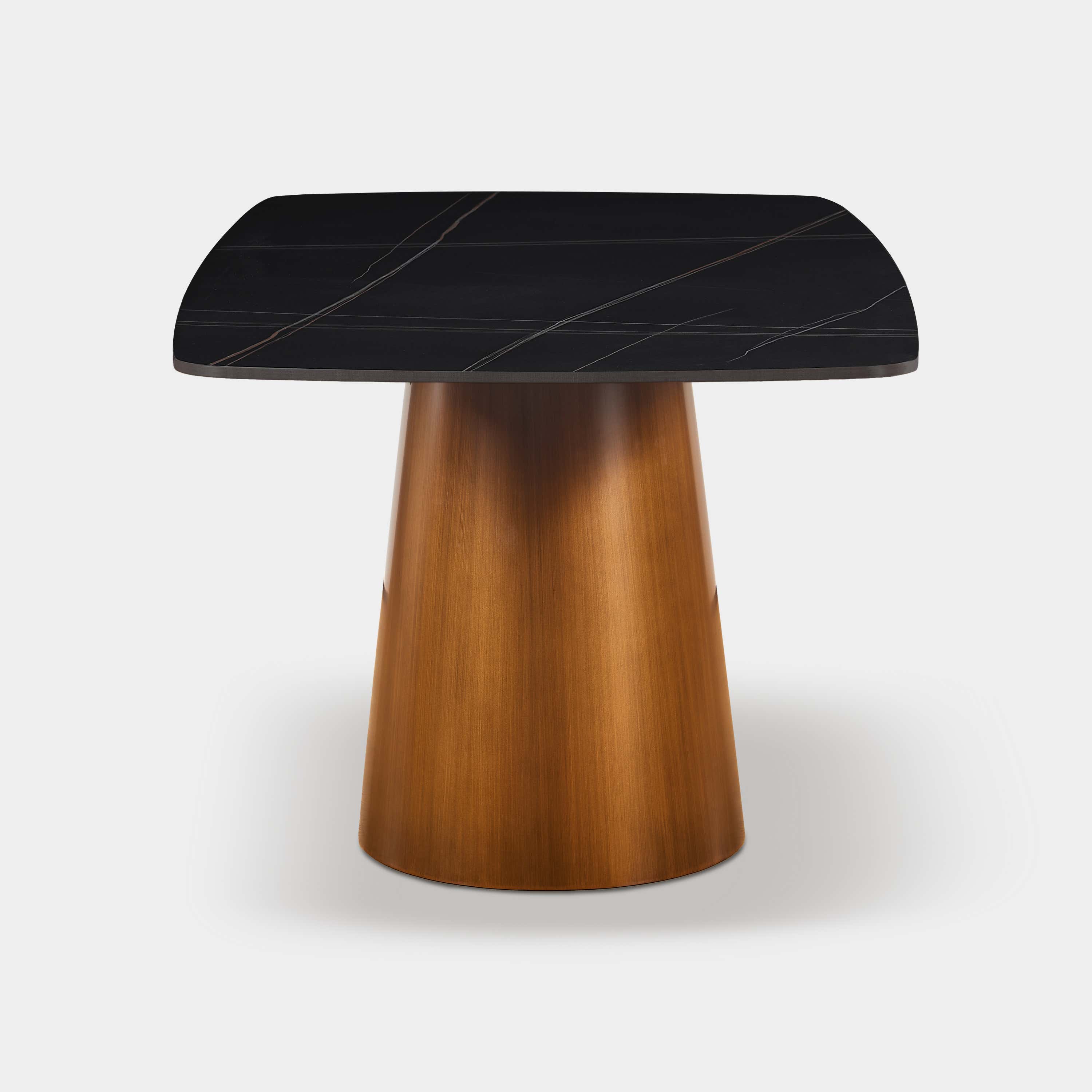 Synergy Sintered Stone Rectangular Dining Table 71"