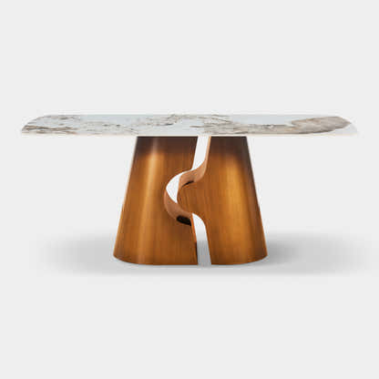 Synergy Sintered Stone Rectangular Dining Table 71"