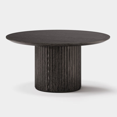 Aurelius Fluted Round Dining Table 60"W