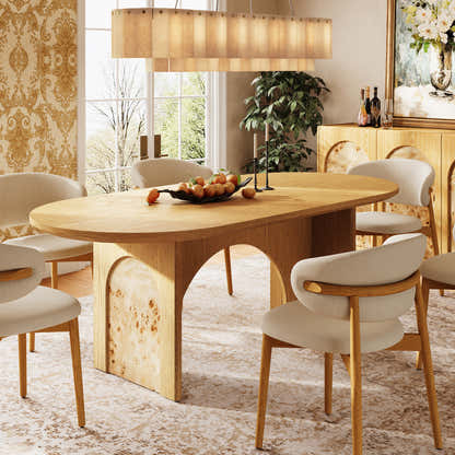 Aurora Oak Dinning Table 63”