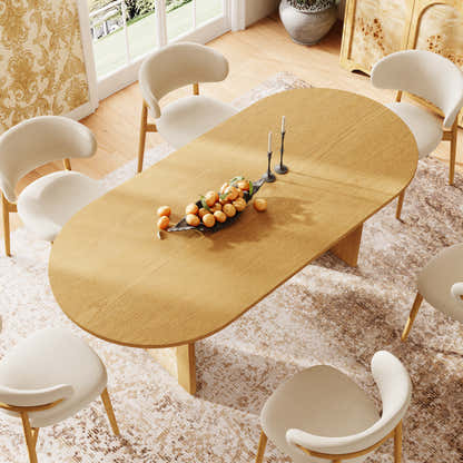 Aurora Oak Dinning Table 63”