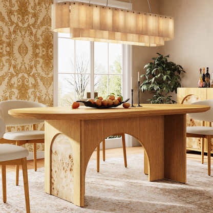 Aurora Oak Dinning Table 63”