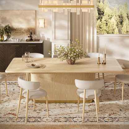 Calma Dining Table 84"W