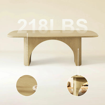 Valera Arched Dining Table 84"