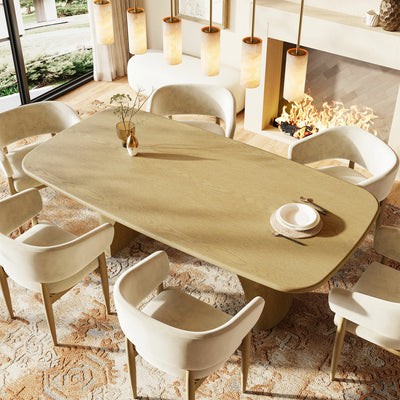 Valera Arched Dining Table 84"