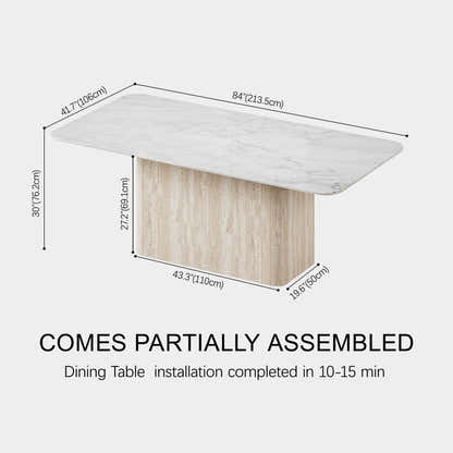 Tivoli Dining Table 84"W