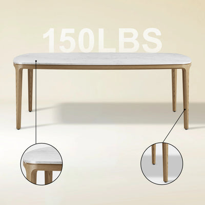 Aris Marble Dining Table 84"