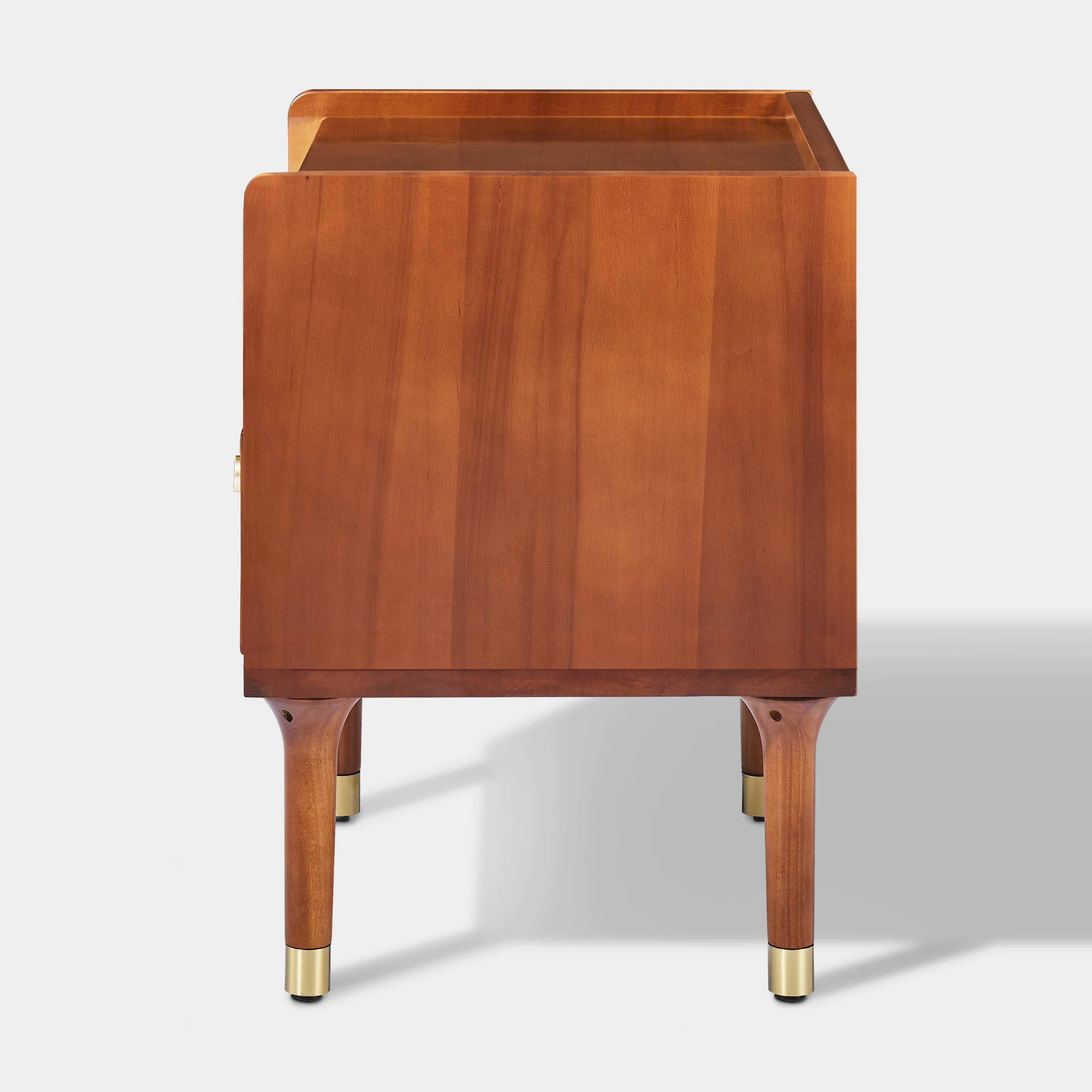 Rive Gauche Poplar Solidwood Nightstand 20"W
