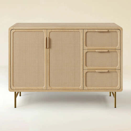 Ventura Rattan Sideboard 50"W