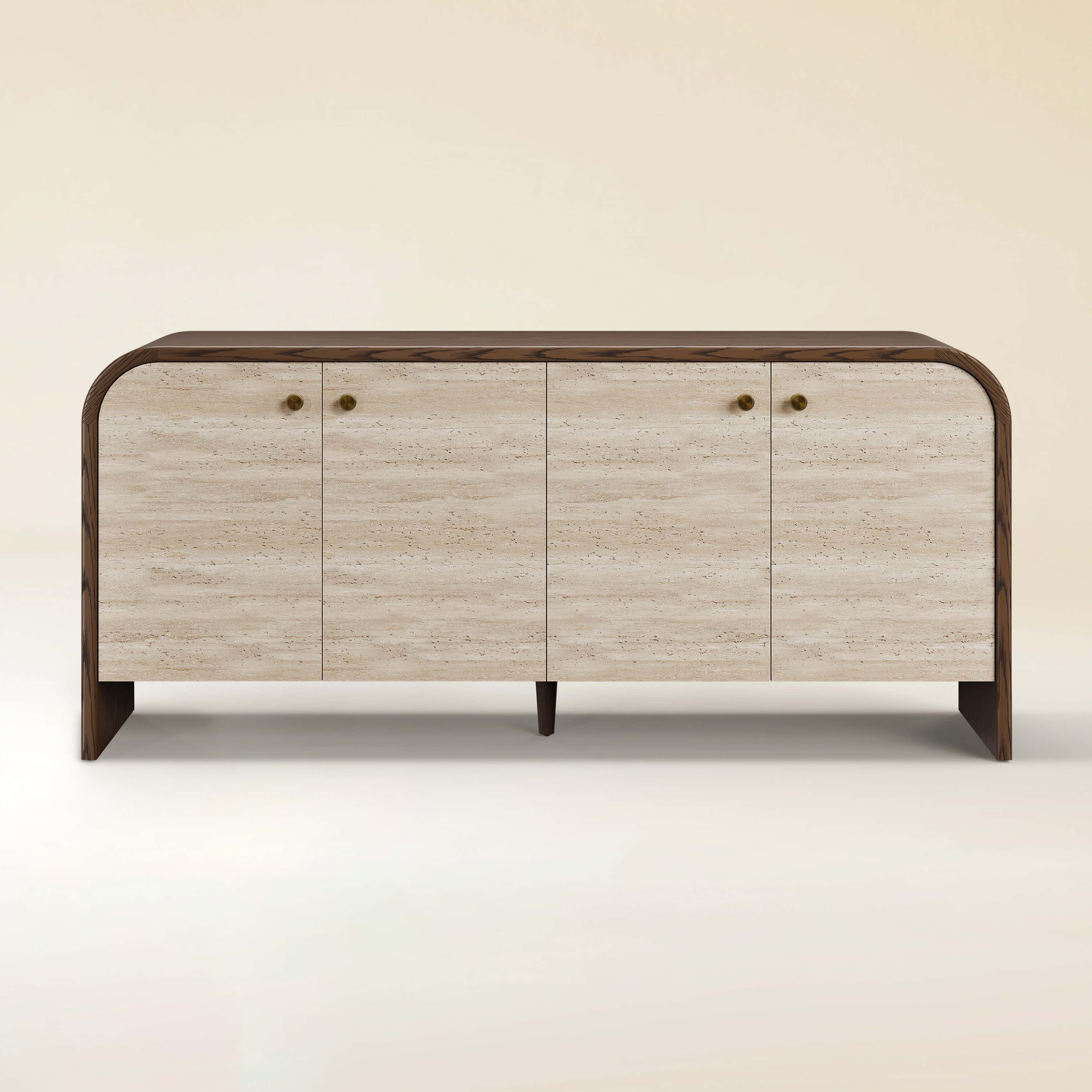 Tivoli Truffle Oak Sideboard 71"W
