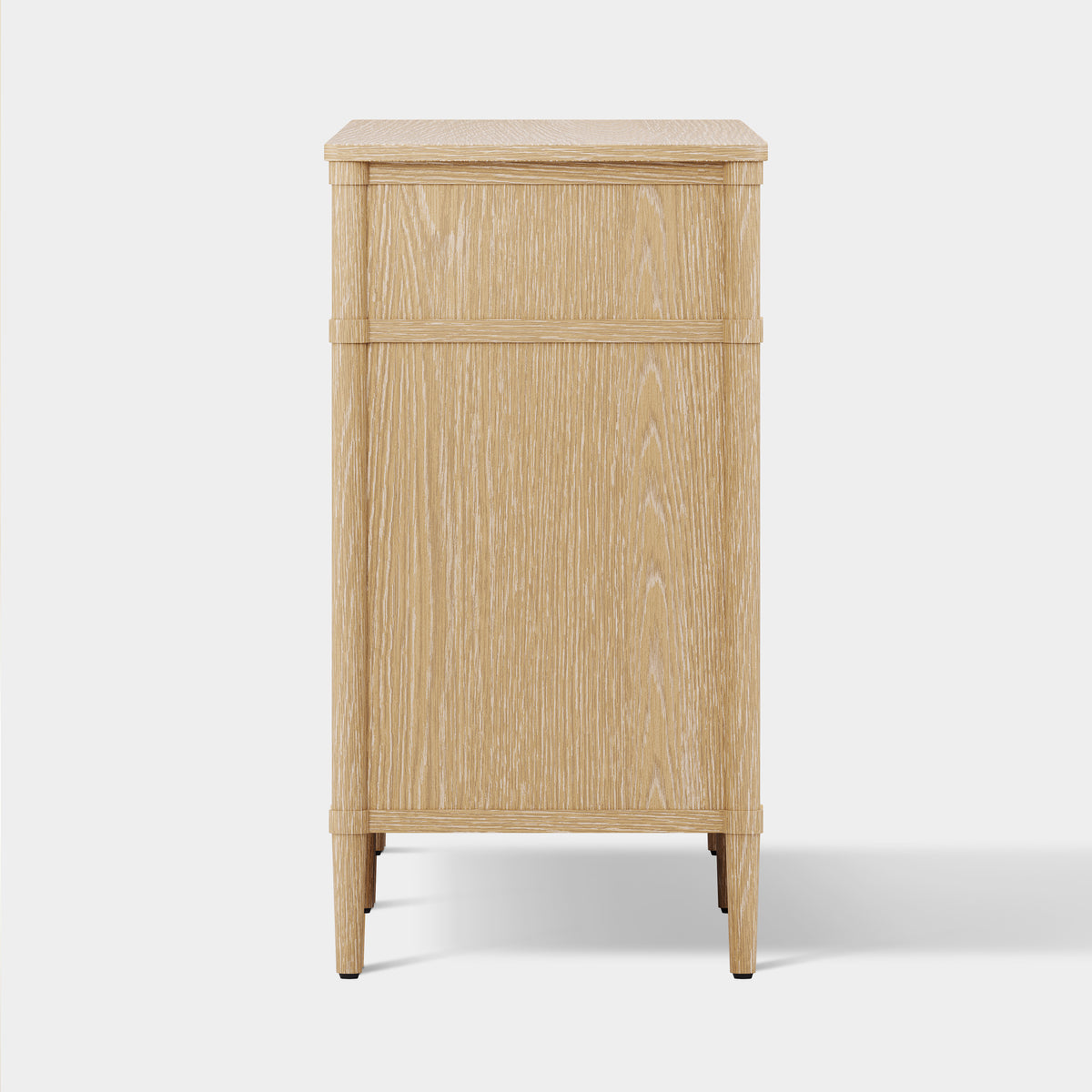 Maison Oak Finish 4-Door 2-Drawer Sideboard