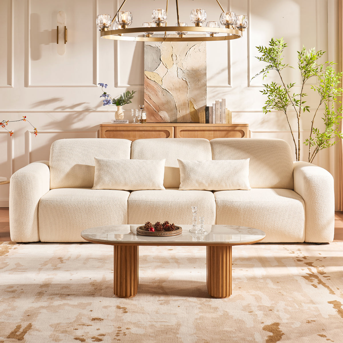 Elara 3-Piece Electric Recliner Sofa