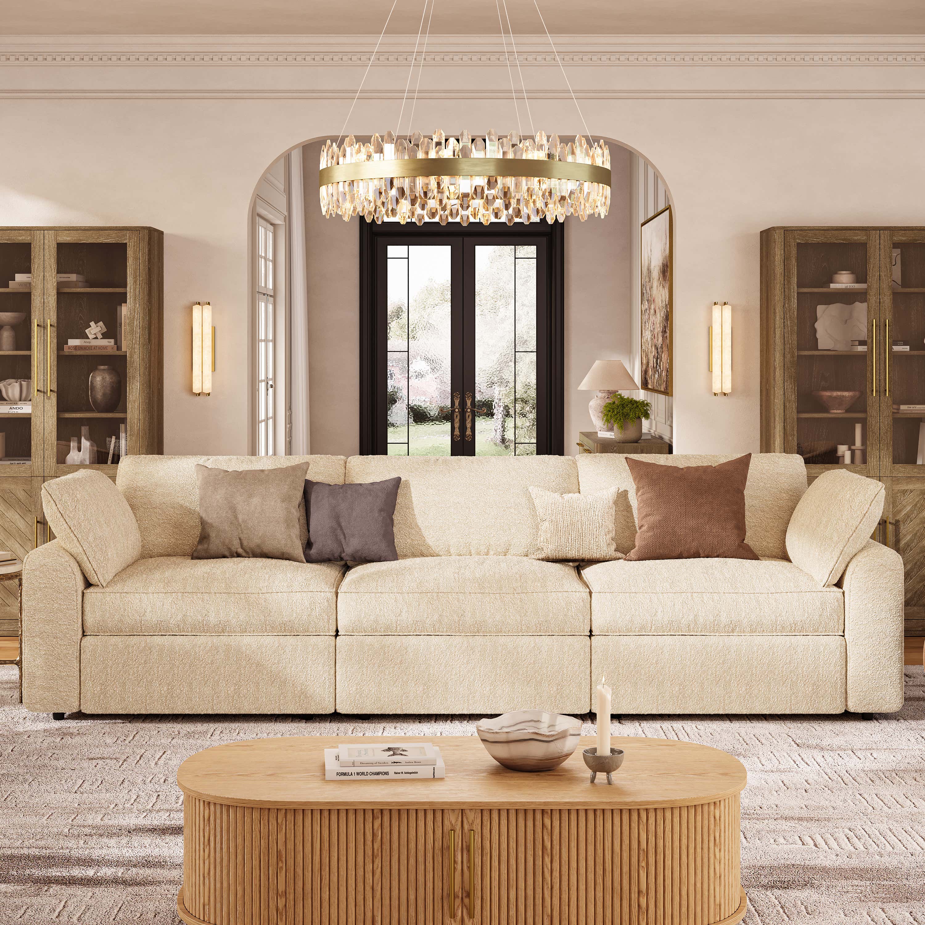 Alpine Modular Sectional Sofa (3-Seat)