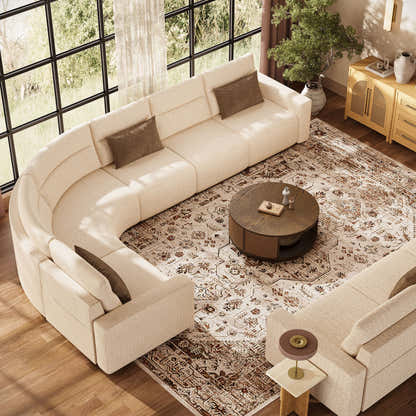 Aspen Modular Power Reclining Sectional Sofa (5-Piece)