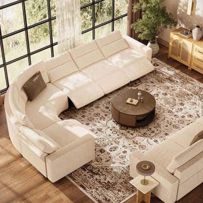 Aspen Modular Power Reclining Sectional Sofa (5-Piece)