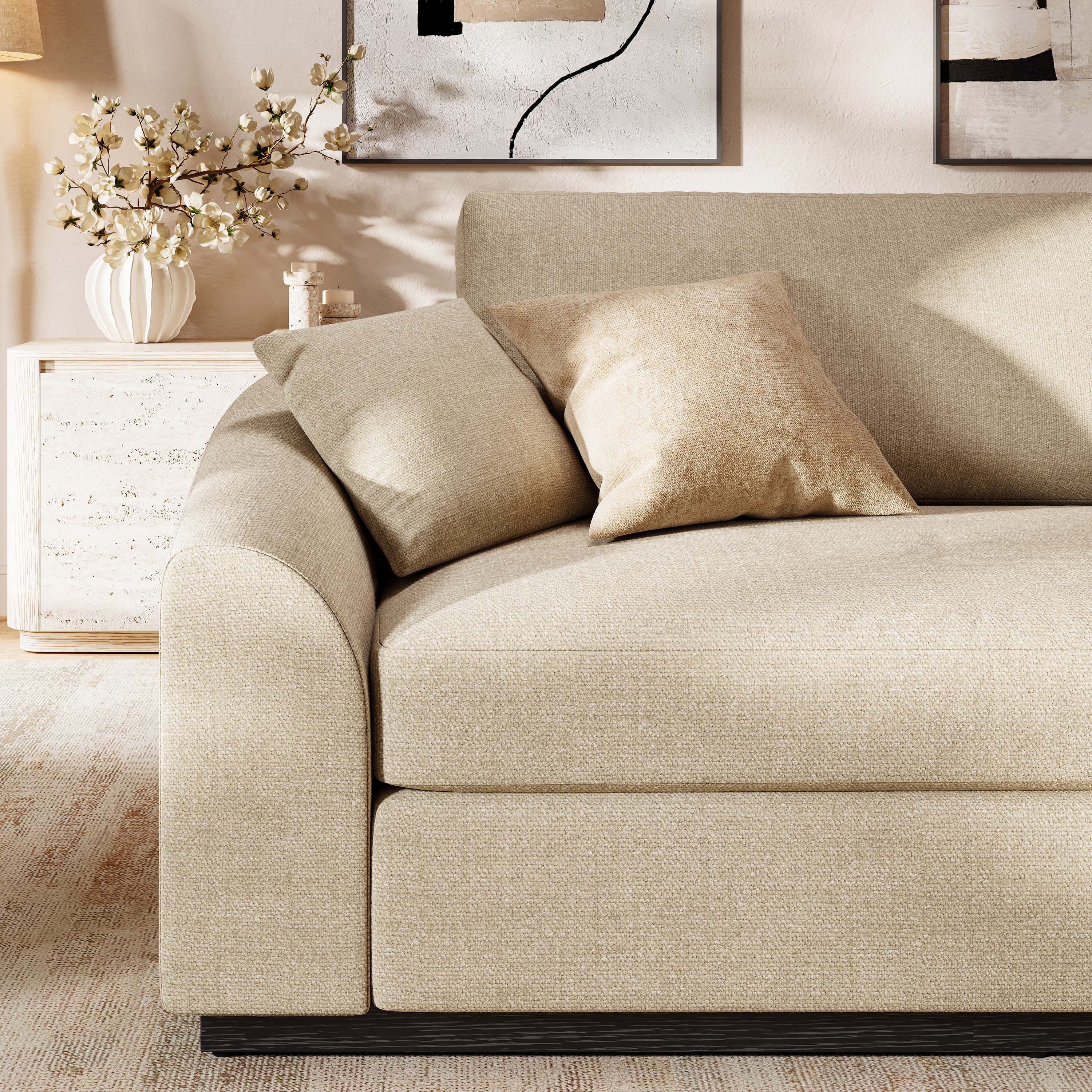 Muse Waterfall Sofa (2-Seat）
