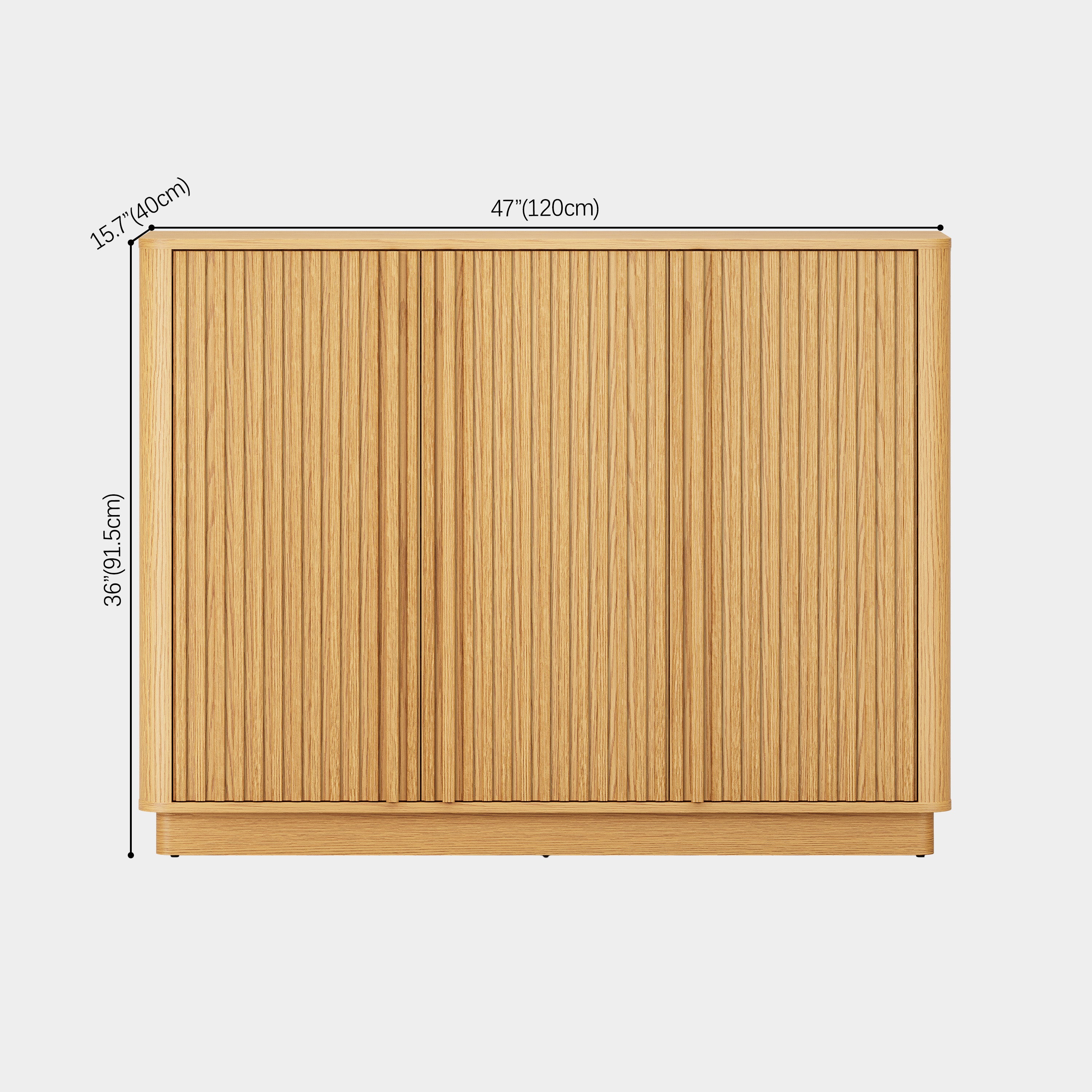 Rillura Shoe Storage 47"
