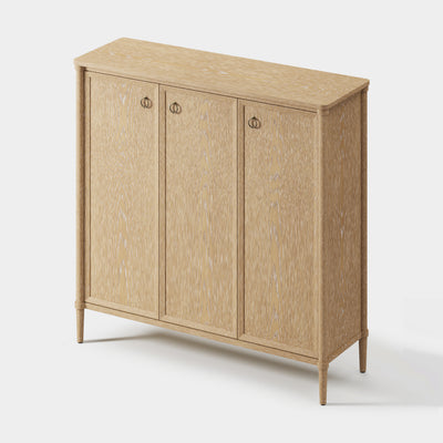 Maison Oak Shoe Storage Cabinet