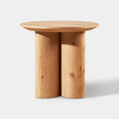 Trefoil Round Side Table 24"