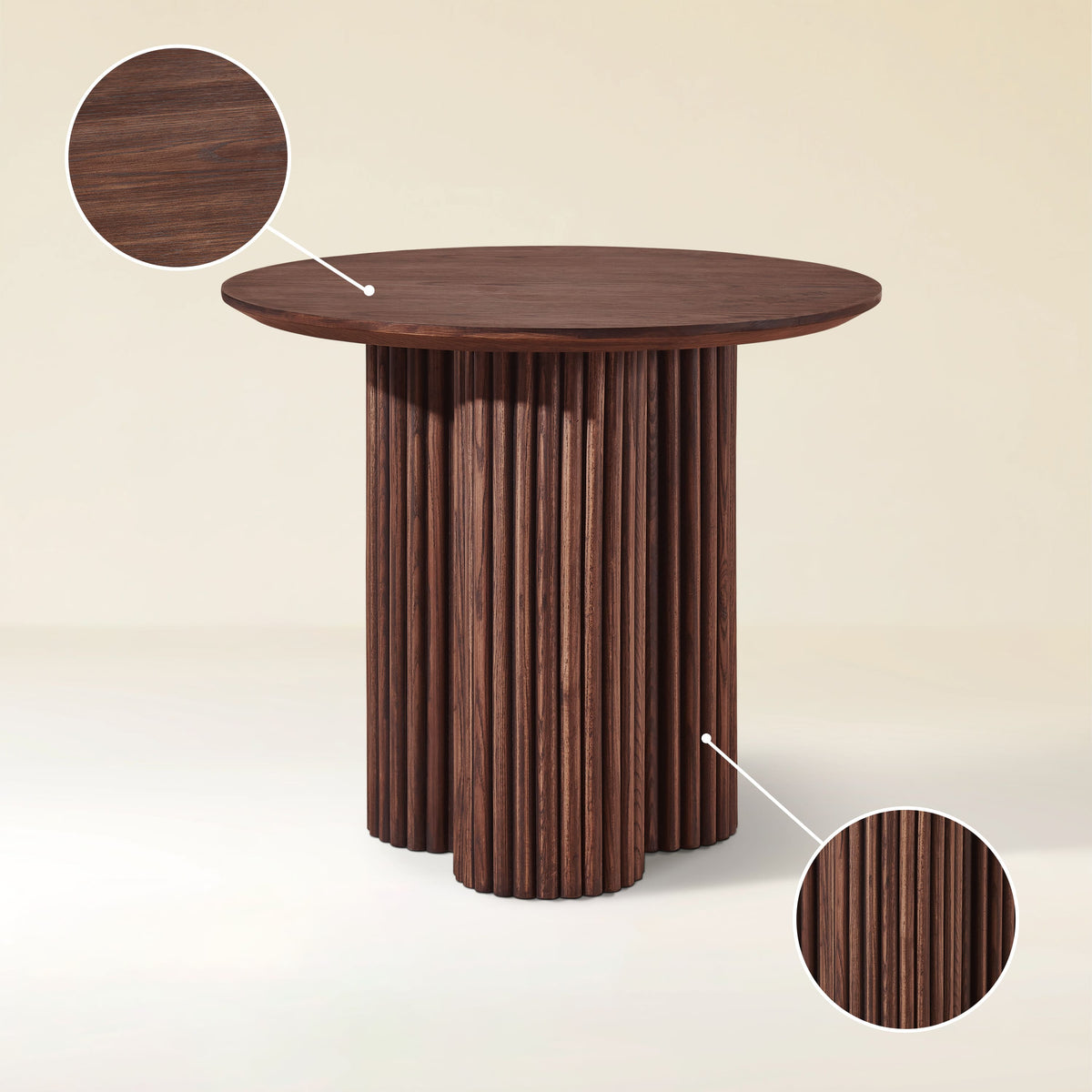 Doric Side Table 24"
