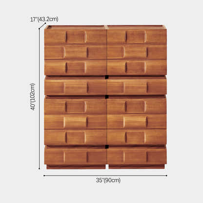 Terra Cube Emboss Cabinet (Set of 2)