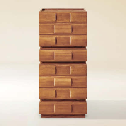 Terra Cube Emboss Cabinet(set of 2)