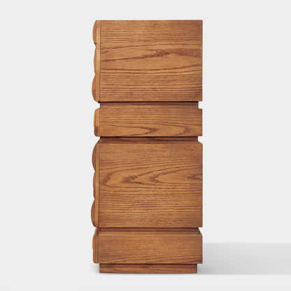 Terra Cube Emboss Cabinet(set of 2)