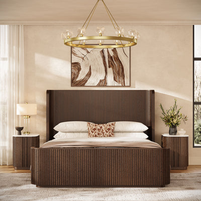 Valencia Fluted Nightstand 18"W