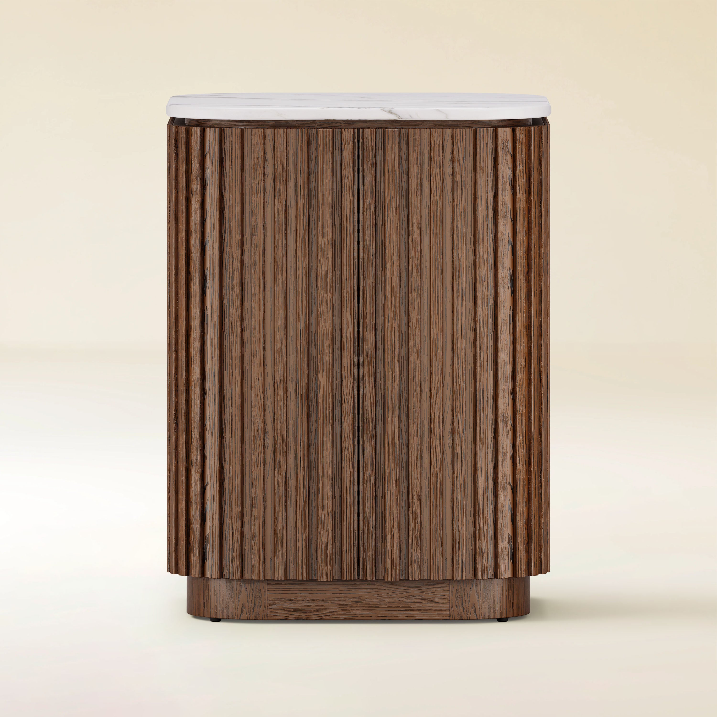 Valencia Fluted Nightstand 18"W