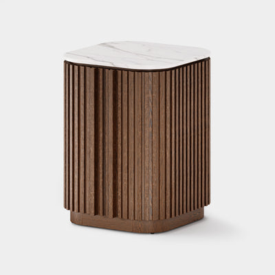 Valencia Fluted Nightstand 18"W
