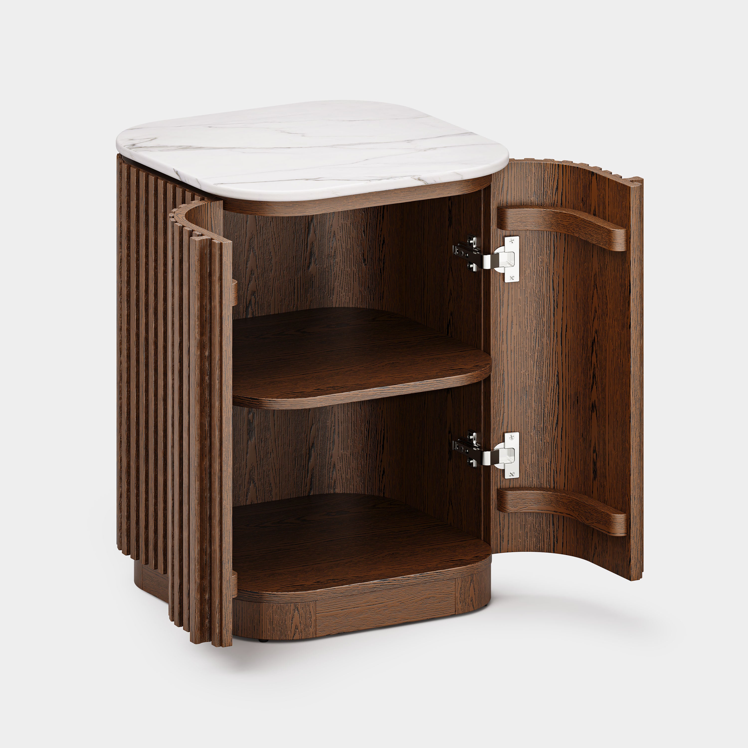 Valencia Fluted Nightstand 18"W
