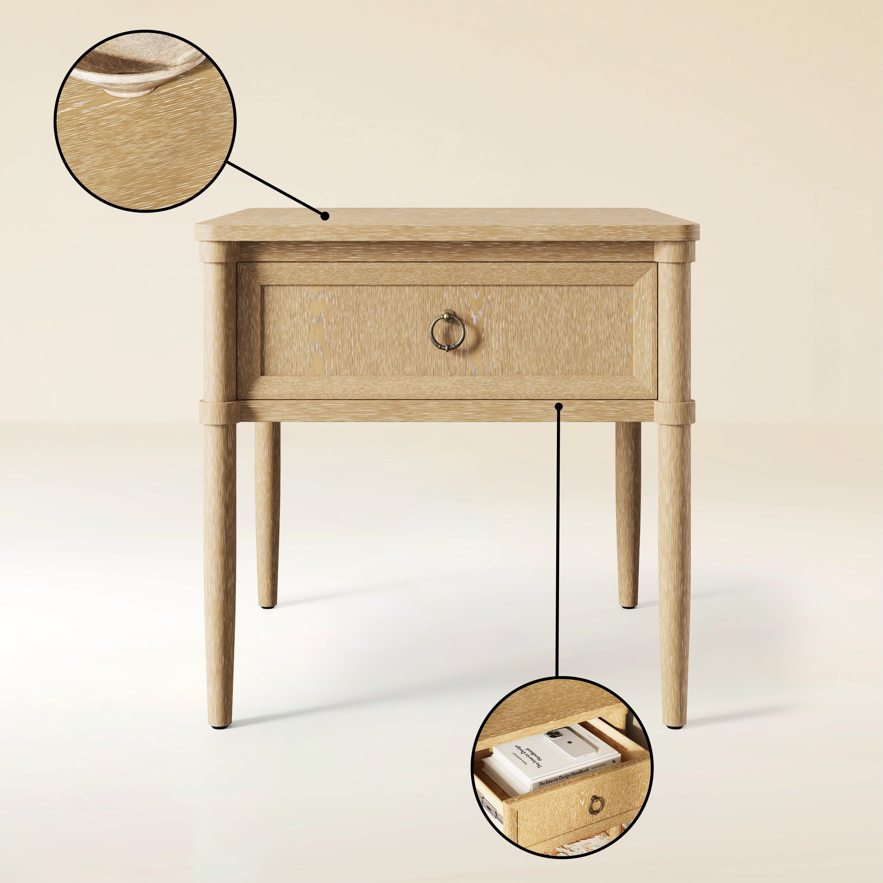 Maison Oak Side Table