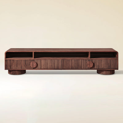 Doric Media Console 83"W