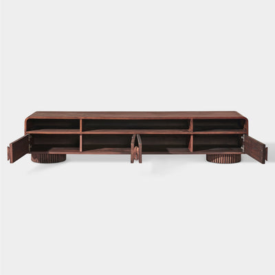 Doric Media Console 83"W