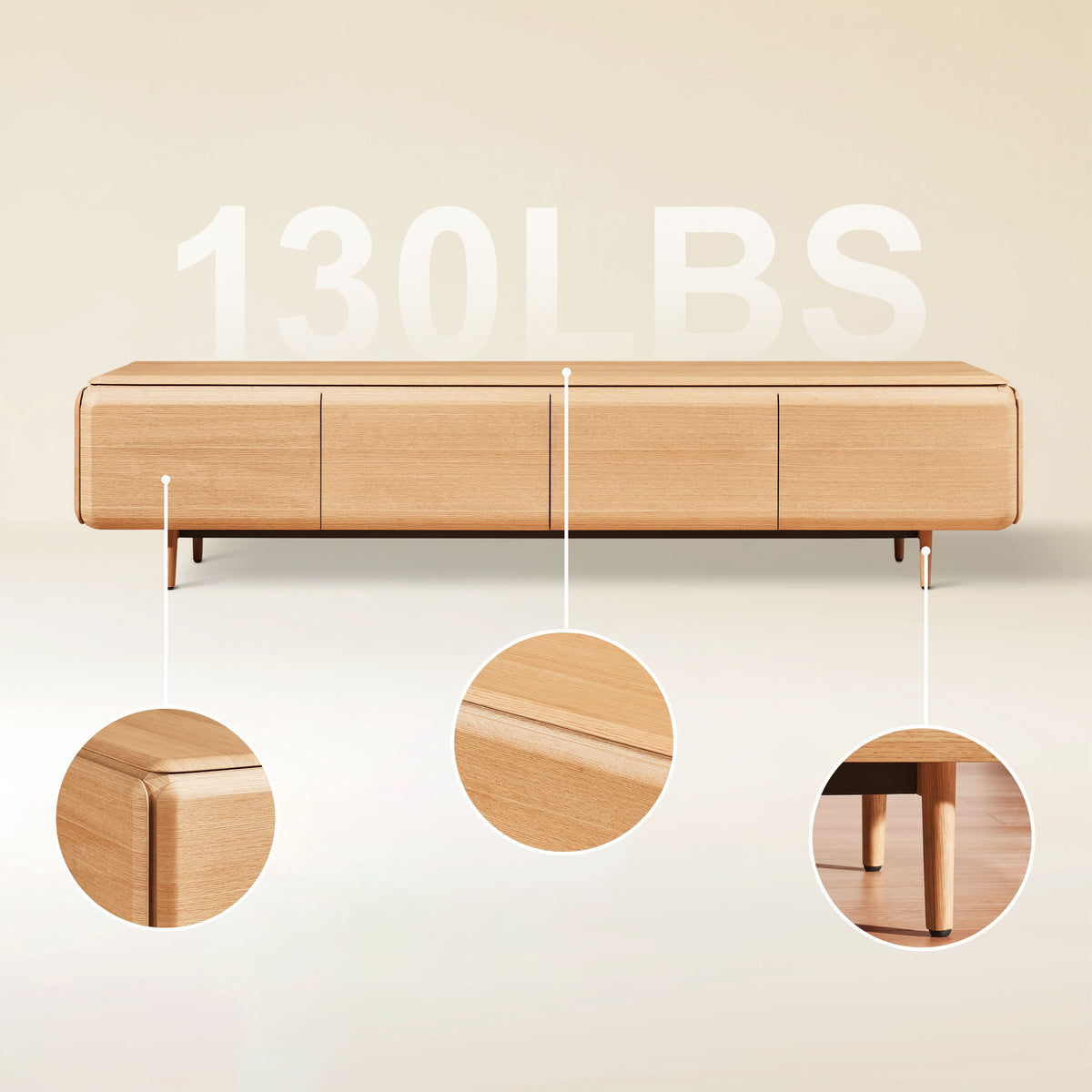 Dolmen Media Console 86"